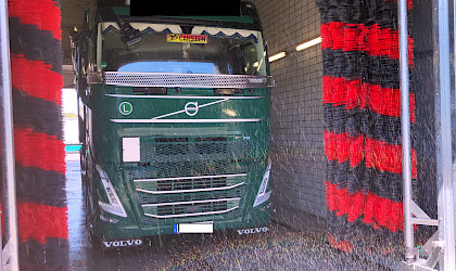 Sanierung unserer Lkw-Waschanlage in Oelsnitz
